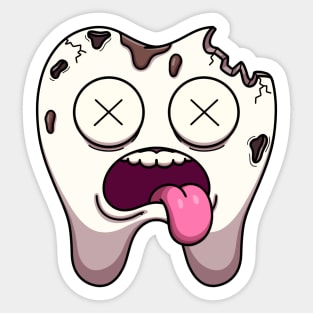 Dead Dirty Tooth Sticker